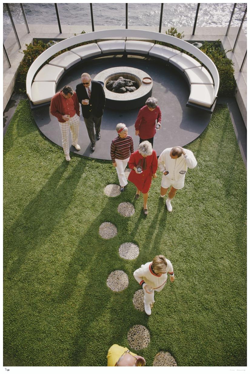 Laguna Beach 1970 - Slim Aarons estampillé Estate