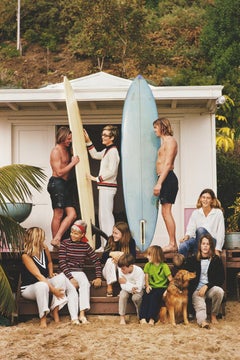 Laguna Beach Slim Aarons - Impression estampillée de la succession