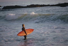 'Laguna Beach Surfer' 1970 Slim Aarons Limited Edition Estate Stamped Print