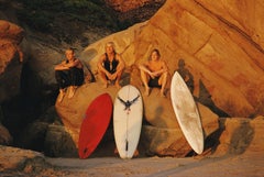 Laguna Beach Surfers - Slim Aarons - colour C print photography - 20th century
