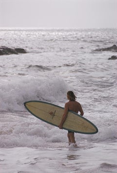 Laguna Beach Surfers Slim Aarons Estate Stamped Print