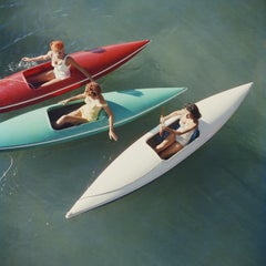 Canoe del lago Tahoe" (edizione con francobollo)