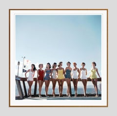 Lake Tahoe Ladies 1959 Slim Aarons Estate Stamped Edition