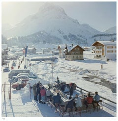 'Lech Ice Bar' 1960 Slim Aarons Limited Estate Stamped Archival Print