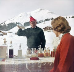 Lech Ice Bar, Estate Edition, Mid-Century Modern Photograph
