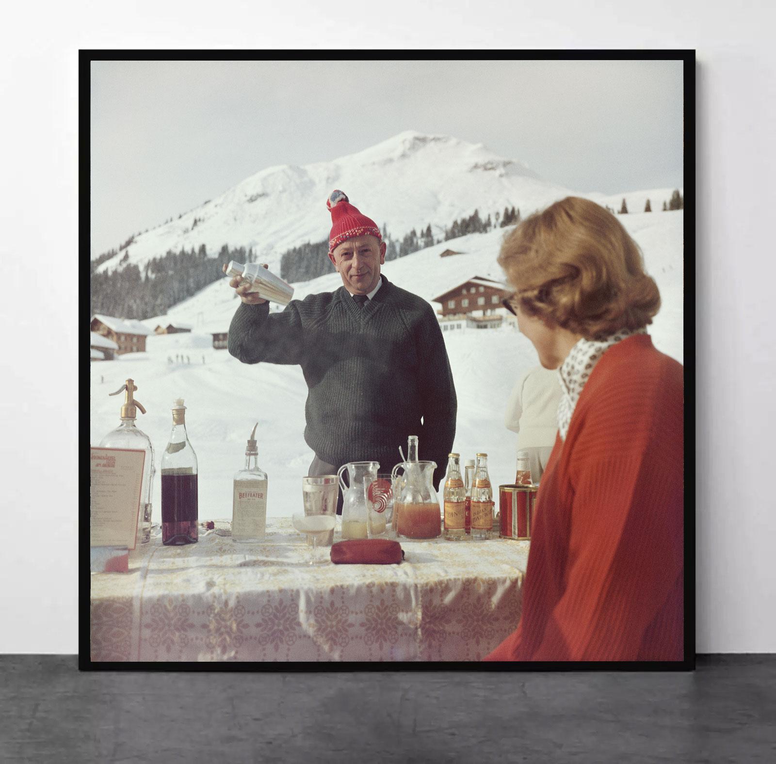 'Lech Ice Bar' Slim Aarons  For Sale 3