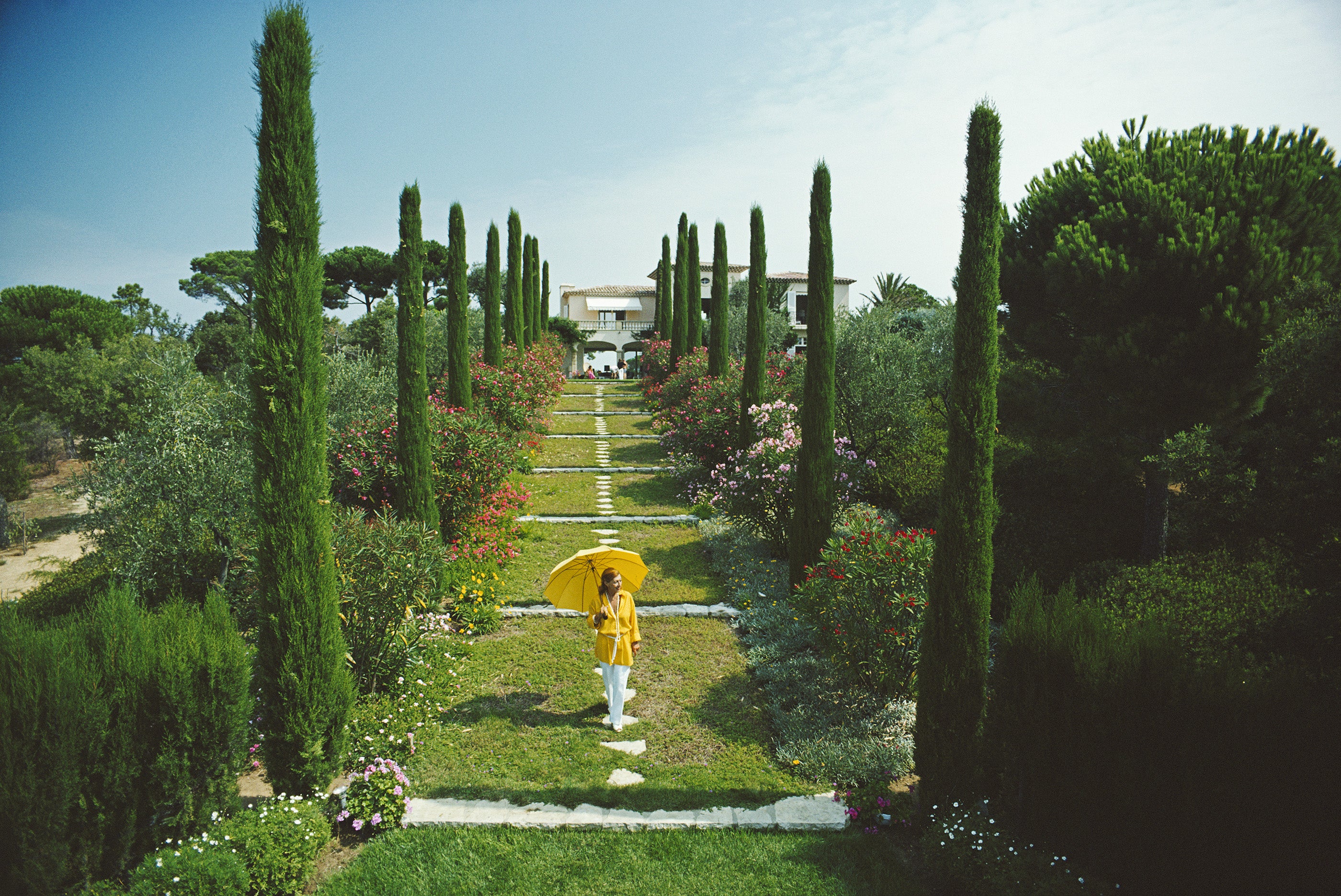 Les Sophores, Saint-Tropez, Estate Edition, Mid-Century Modern Photograph