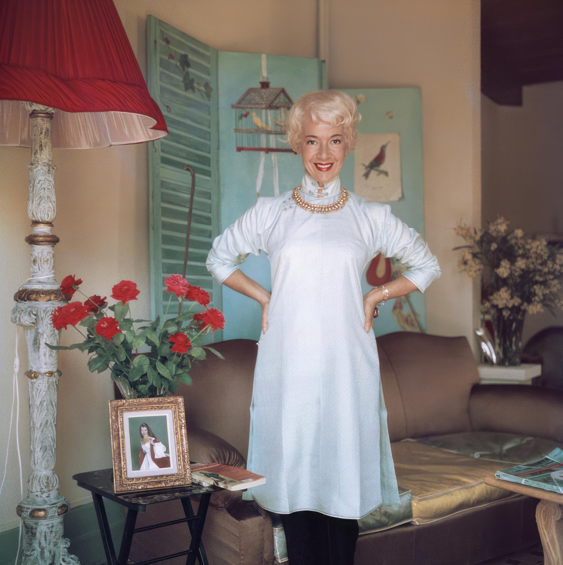 Slim Aarons Figurative Photograph - Lily Pons (Aarons Estate Edition)