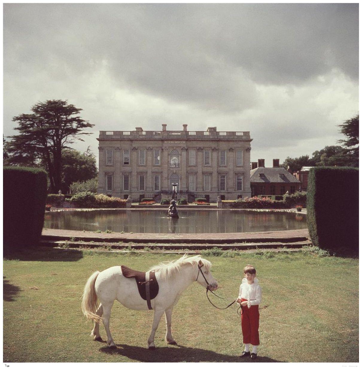 Lord Of All I Survey 1957 - Slim Aarons Estate Stamped