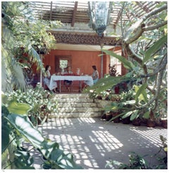 Lunch At Bali-li 1960 - Slim Aarons Estate Stamped
