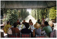 Lunch With Lili 1973 - Slim Aarons Estate Stamped