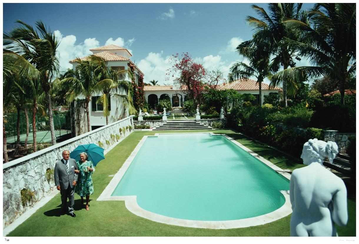 Lyford Cay 1974 - Slim Aarons Estate Stamped