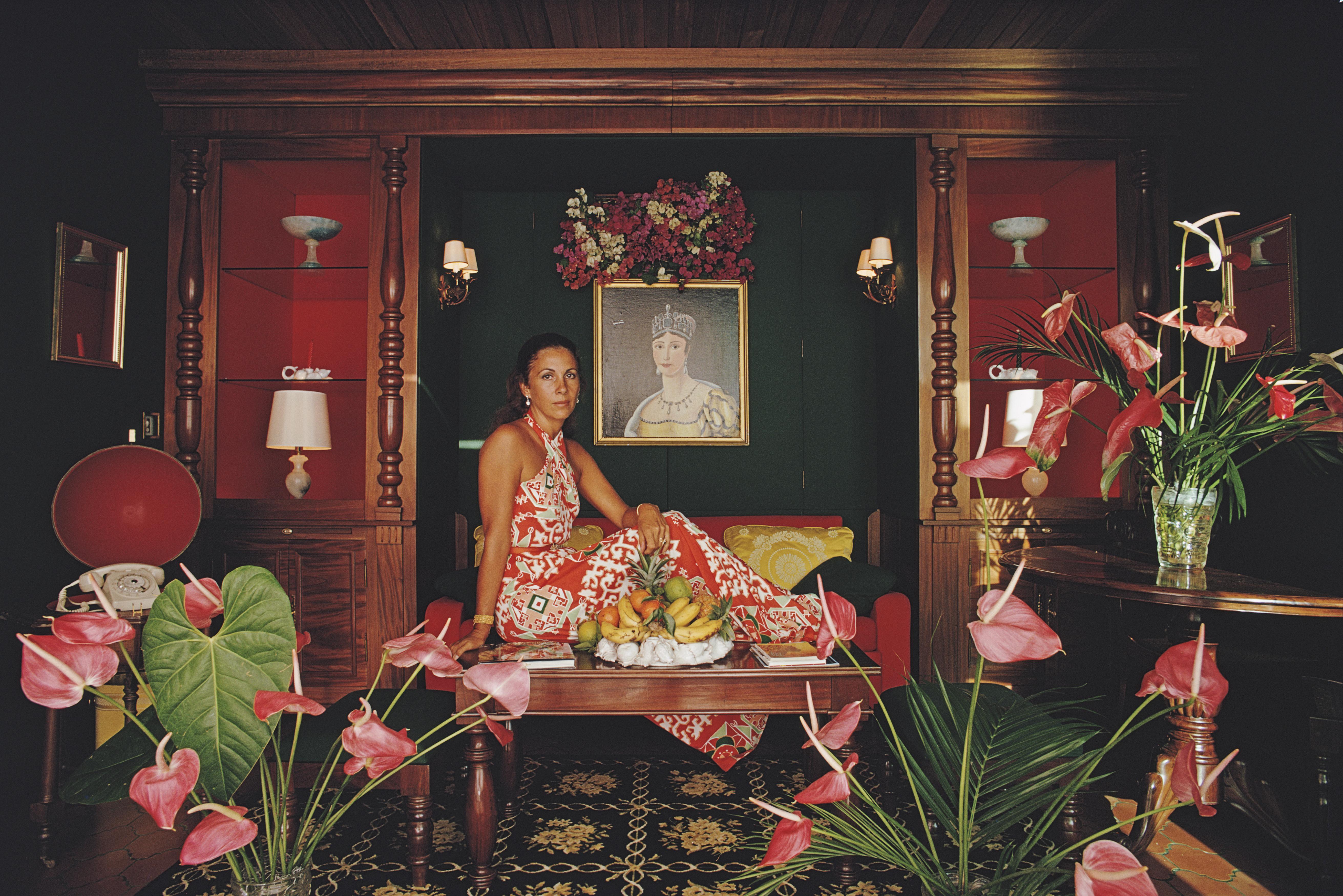 « Mady De La Houssaye », 1973, Slim Aarons, édition limitée