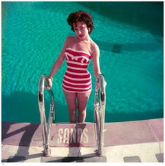 Mara Lane 1954 - Slim Aarons Sello de propiedad