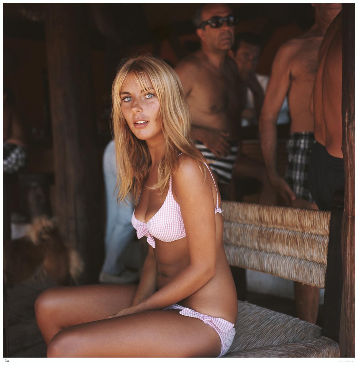 Marbella Club 1976 - Sello de propiedad de Slim Aarons