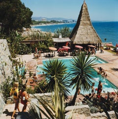 Marbella Club Slim Aarons Estate Stamped Print