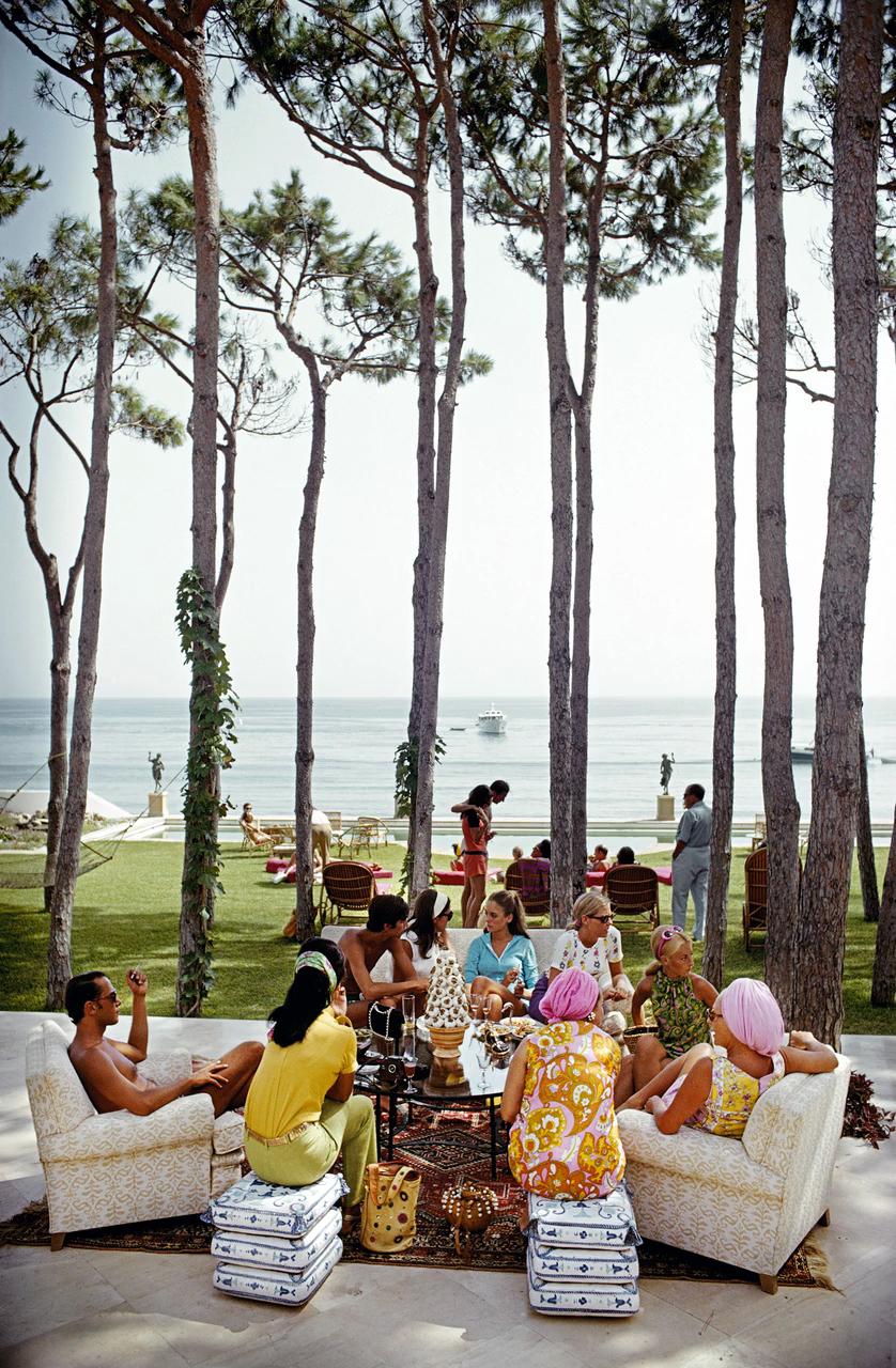 Marbella Haus Party, Spanien, Nachlassausgabe, Porträtfotografie im Angebot 1