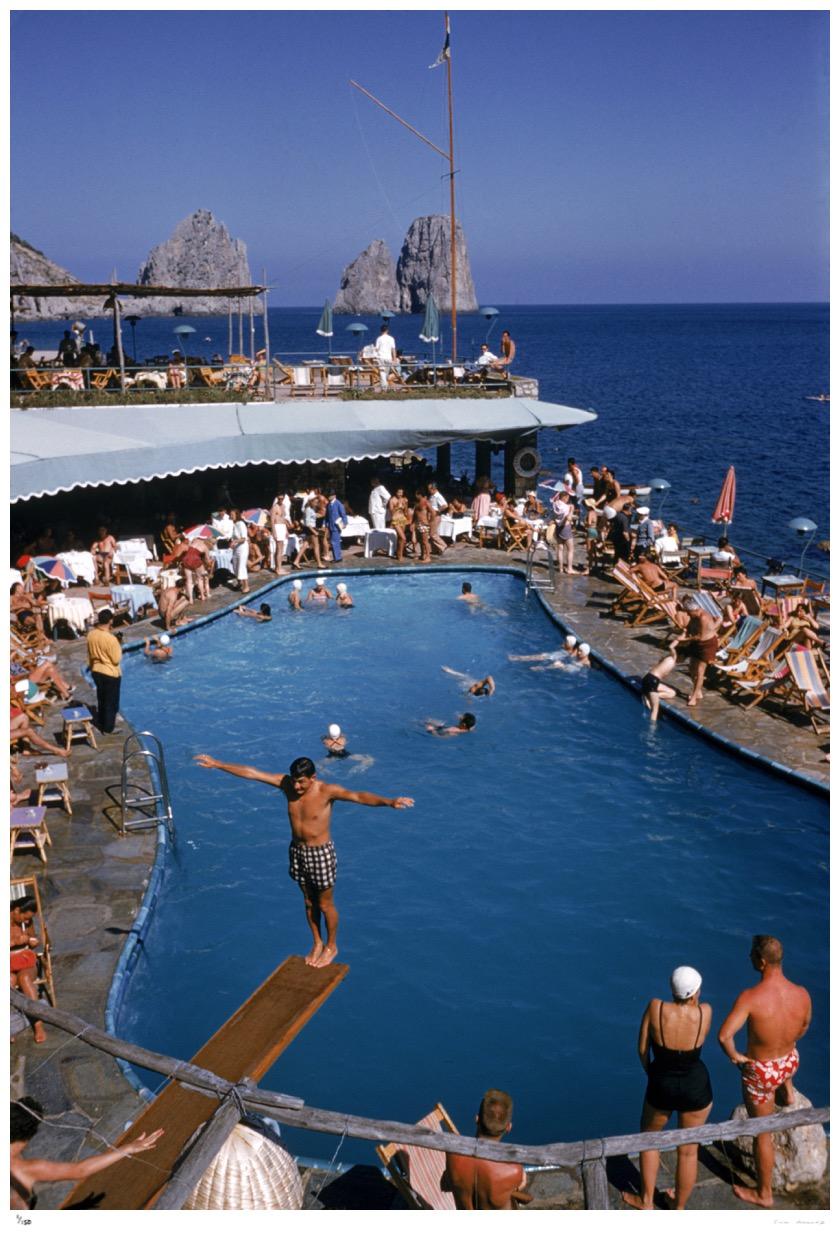 Marina Piccola 1954 - Slim Aarons Estate Stamped