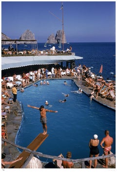 Marina Piccola 1954 - Slim Aarons Estate Stamped