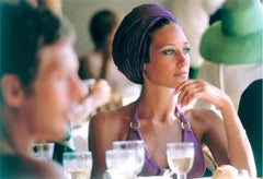 Stampa stampata Marisa Berenson Slim Aarons Estate