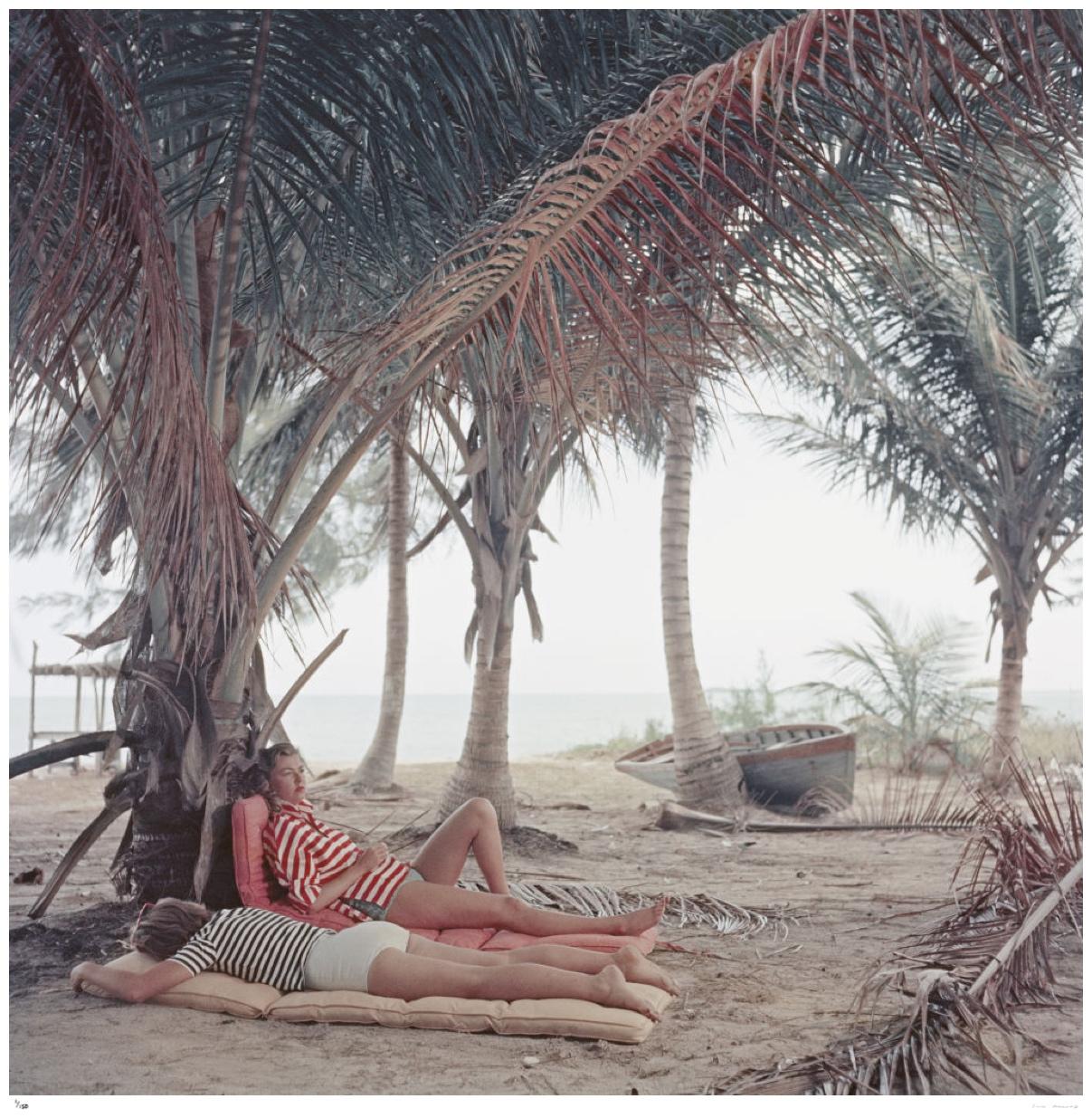 Marsha Gayle 1957 - Slim Aarons Estate Stamped