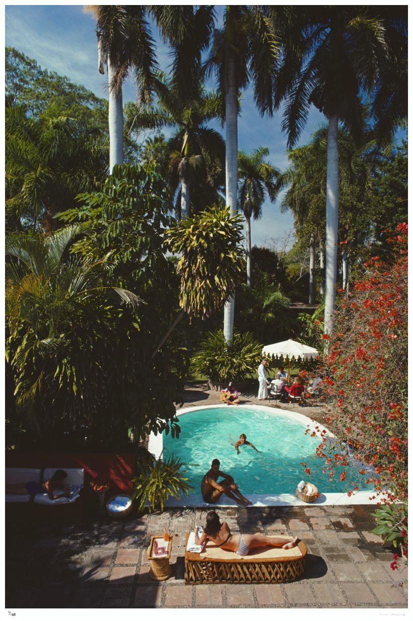 Mazatlan Mansion 1984 - Slim Aarons Estate Stamped