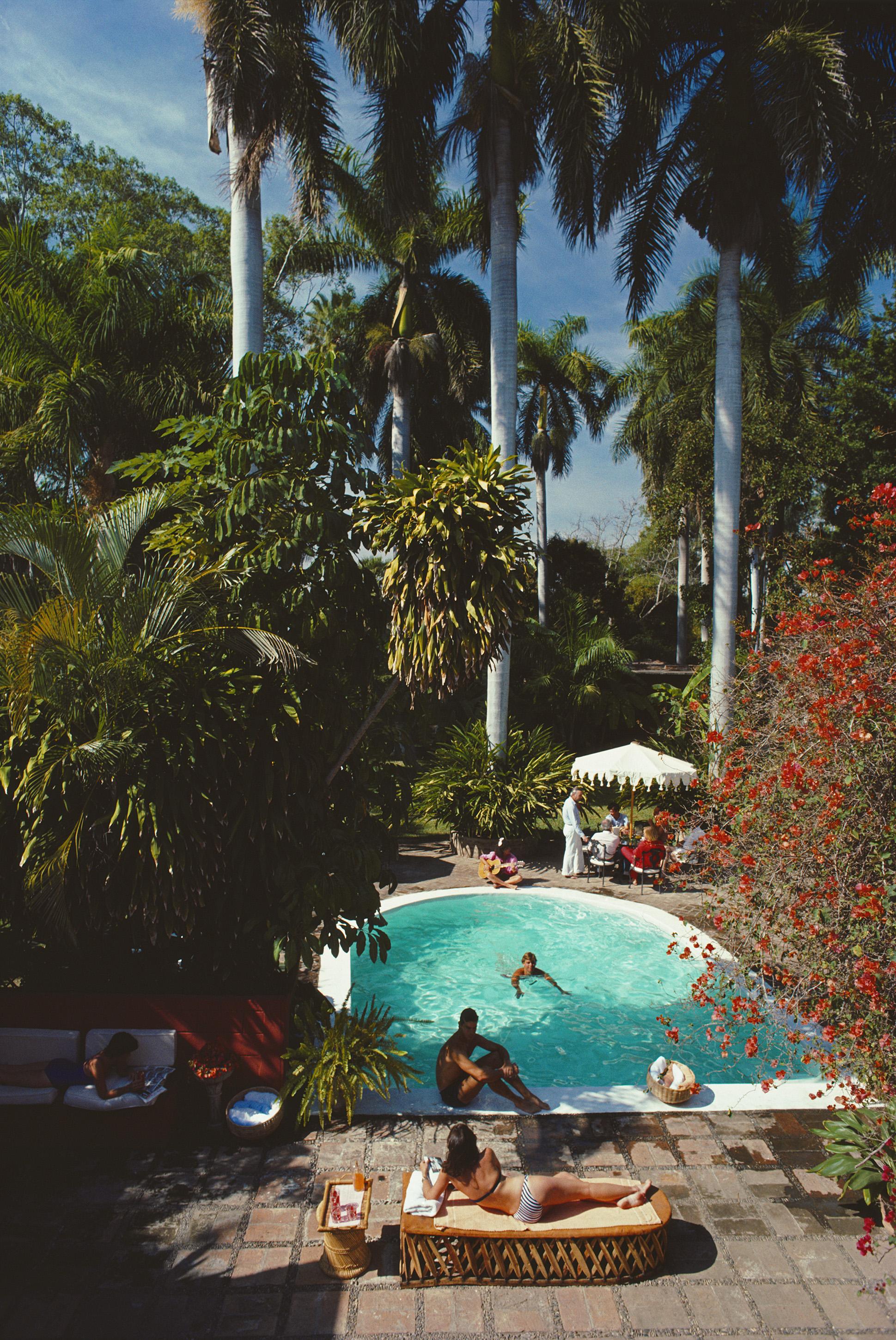 Landscape Photograph Slim Aarons - Manoir de Mazatlan