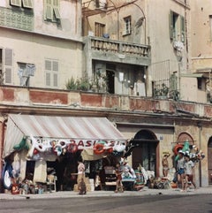 Menton Slim Aarons Impression estampillée Estate