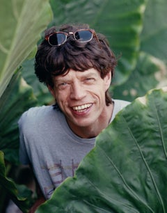 Mick Jagger on Holiday, Mustique Island, Estate Edition, Portrait Photograph