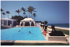 Molly Wilmot’s Pool 1982 - Slim Aarons Estate Stamped