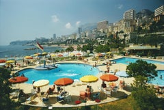Monte Carlo Beach Club Slim Aarons: Nachlass, gestempelter Druck