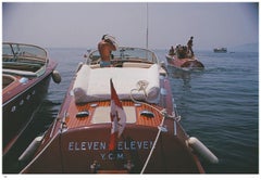 Barcos a motor en Antibes 1969 - Slim Aarons Estate Stamped