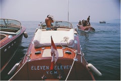 Motorboats In Antibes, Estate Edition, Mid-Century Modern Photograph