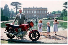 Motorcycling Lord 1990 - Slim Aarons Estate Stamped