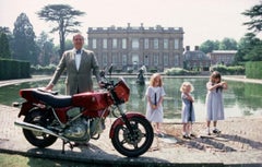 Vintage Motorcycling Lord Slim Aarons Estate Stamped Print