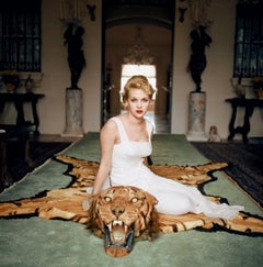 Mme George Cameron, Slim Aarons, photographie de portraits, photographie figurative