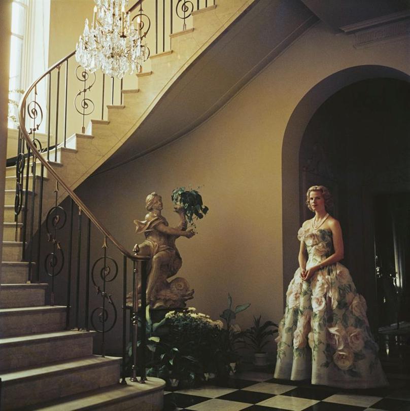 Muffy Bancroft 
1958
by Slim Aarons

Slim Aarons Limited Estate Edition

Mrs Thomas Bancroft Jnr (Peggy Bancroft) in the foyer of her Manhattan duplex, circa 1958.

unframed
c type print
printed 2023
20 x 20"  - paper size


Limited to 150 prints