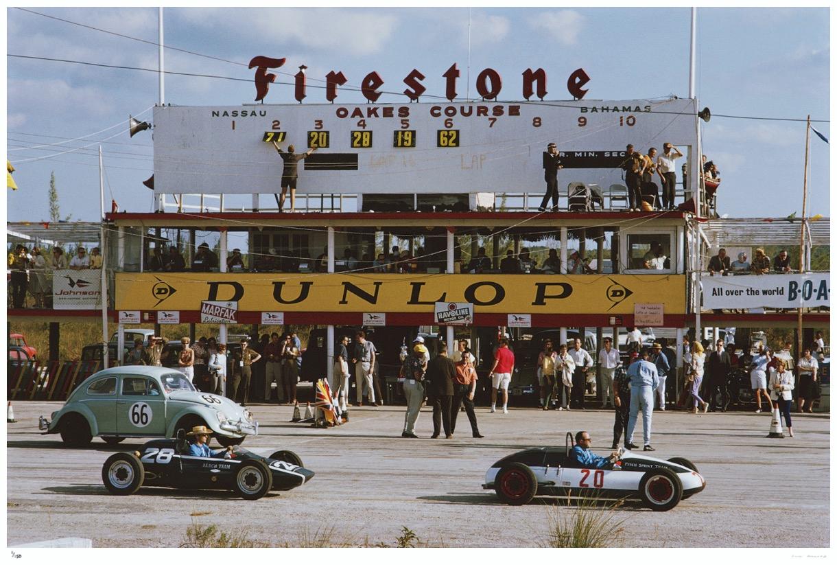 Semaine de la vitesse de Nassau 1963 - Slim Aarons Estate Stamped