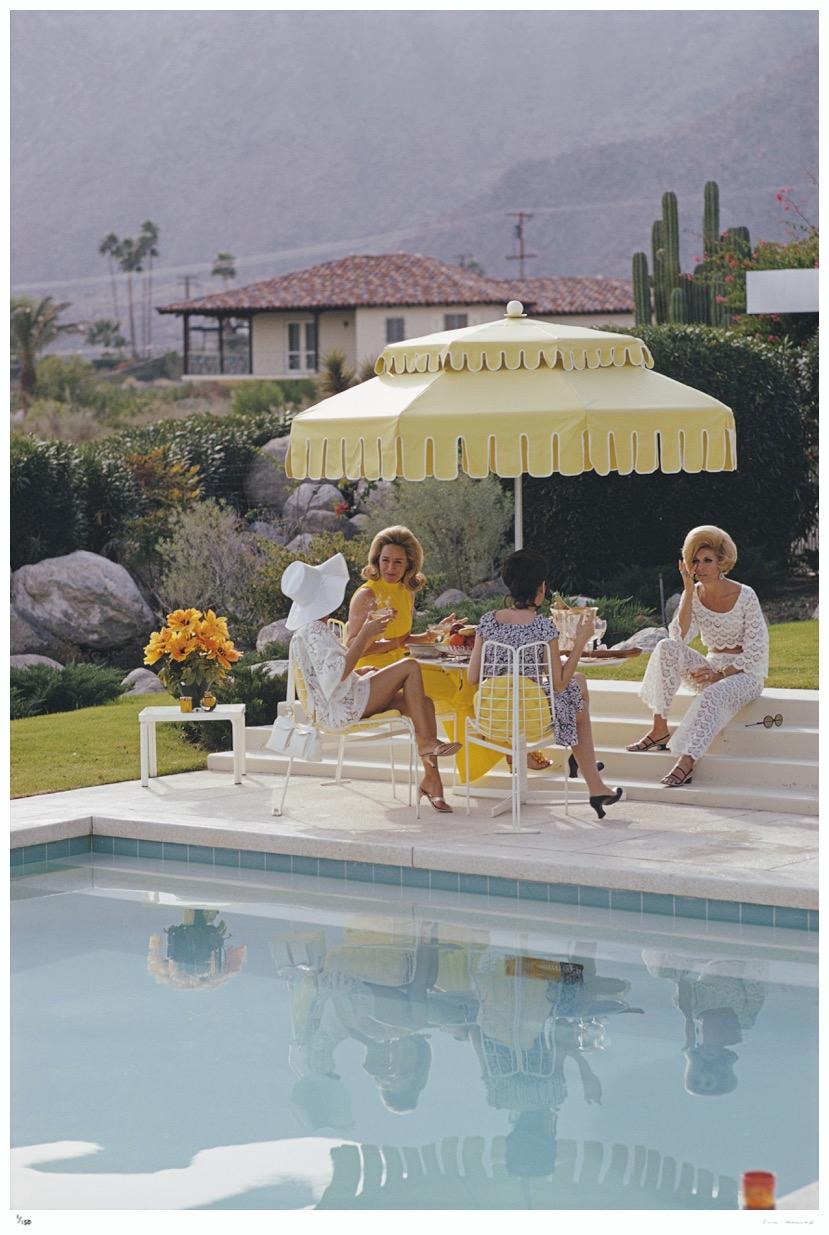 Nelda And Friends 1970 - Slim Aarons Estate Stamped