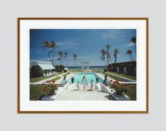 Neo-Classical Pool 1985 Slim Aarons Estate Stamped Edition