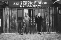 « Nouvelle-Angleterre Skiing » par Slim Aarons - Édition limitée estampillée C-Type