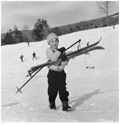 New England Skiing Starters 1955 - Slim Aarons Estate Stamped