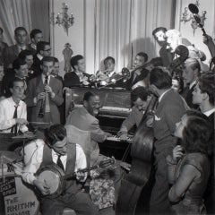 NEW: Slim Aarons "Dixieland Jam in Rome", fotografia moderna del Medioevo