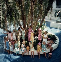 NUEVO Slim Aarons 'Lilly Pulitzer y sus designs' Fotografía moderna de mediados de siglo