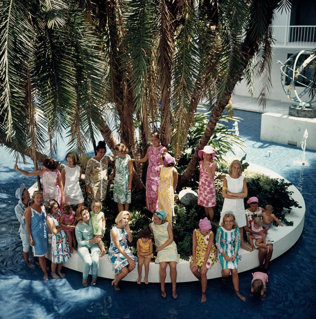 NEW Slim Aarons 'Palm Beach Arts Festival' Mid-century Modern Photography For Sale 1