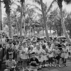 Vintage NEW Slim Aarons 'Palm Beach Easter Egg Hunt' Mid-century Modern Photography