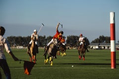 Vintage NEW Slim Aarons 'Palm Beach Polo Match' Mid-century Modern Photography