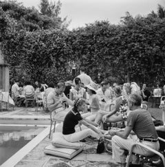 NEW Slim Aarons 'Pulitzer Pool Party' Mid-century Modern Photography