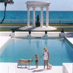 Nice Pool by Slim Aarons (Portrait Photography, Landscape Photography, Color)
