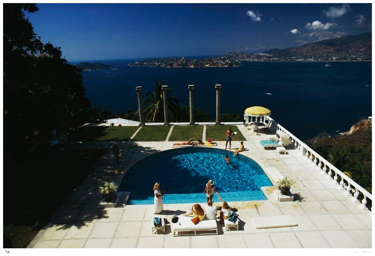 Nirvana 1972 - Slim Aarons Estate Stamped
